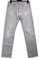 G-STAR RAW Original Denim Herren Vintage Jeans 3301 TAPERED COJ Ash Grau W34 L34