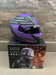 Lewis Hamilton 2021 1:2 Helmet Mercedes F1