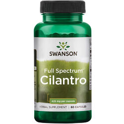 Swanson, Full Spectrum Cilantro Coriander, 425mg, 60 Kapseln - Blitzversand