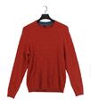 Ted Baker Herrenpullover L rot Viskose mit Baumwolle, Elasthan, Polyamid Pullover