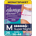 Always Discreet Super Night Inkontinenz Pants für Damen Gr.M 36-44 - 36 Höschen