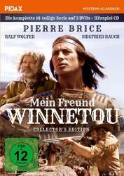 Karl May MEIN FREUND WINNETOU Siegfried Rauch PIERRE BRICE Ralf Wolter 3 DVD BOX