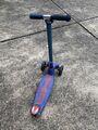 Micro Maxi Deluxe Kinderscooter Kickboard ab 5 Jahren lila blau