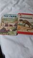 2 x Marienkäfer Bücher Dinosaurier und die Farm 70er Jahre guter Zustand