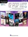12 Pop Hits - Instrumental Play-Along Flute (Book/Online Audio) | Englisch