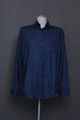 180 B86 CASAMODA Cashmere Feeling  Hemd KW 41 42 Gr. L blau Muster COMFORT FIT