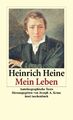 Mein Leben Autobiographische Texte Heinrich Heine Taschenbuch 205 S. Deutsch
