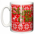 Frohe Weihnachten mit Liebe von Ihrem geheimen Weihnachtsmann, festliches Büro Kaffee Teebecher