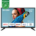 DYON Smart 32 X-EOS 32 Zoll Smart TV HD Triple Tuner Prime Video Netflix App