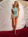  alte TWIST 'N TURN SUNSET MALIBU BARBIE in original Badeanzug Vintage Korea