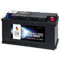 SIGA SOLAR Comfort 120Ah 12V Solar Batterie Versorgungsbatterie Wohnmobil 100Ah