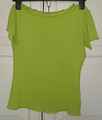 Damen Shirt Gr. 38 neon apfelgrün Mash transparent