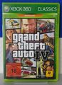 Grand Theft Auto IV PAL Xbox 360 Classics SEHR GUT in OVP und Anleitung USK 18