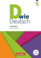 D wie Deutsch - Zu allen Ausgaben 5. Schuljahr - Arbeitsheft mit Lösungen | Buch