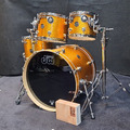 DW Performance Drumset Gold Sparkle ohne Snare USA / Batterie Schlagzeug Drums