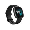 Fitbit Versa 4 Fitness Tracker Smartwatch Amazon Alexa Aluminium Black Graphite