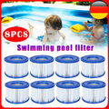 Set of 8 Poolfilter Filterkartusche Poolreinigung | Gr. 6 VI - 8er Set Lay Z Spa