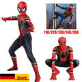 Spiderman Kostüm Kinder Marvel Spider-man Cosplay Overall Jumpsuit Spielanzug DE