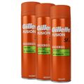 Gillette Fusion Hydra Gel Rasiergel 3 x 200 ml für empfindliche Haut Shave Gel S