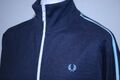 Fred Perry zweigeklebte Trainingsjacke - XL/XXL - marineblau - Vintage Trainingsanzug Top