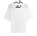 GANT Damen Weiß Icon G Essential Rundhals Ss T-Shirt Größe XL