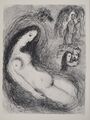 Marc Chagall: Die Bibel, Salomon Erscheint IN Traum, Tiefdruck, 1960