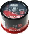 50 Maxell DVD-R 4,7GB 120Min 16x Rohlinge 50er Spindel