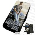 Bedruckte Kunstleder Flip Handyhülle für iPhone - Paul-Walker-Ride-or-Die