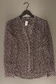 Rich&Royal Langarmbluse Regular Bluse für Damen Gr. 42, L mit Tierdruck braun
