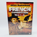French Connection Teil 1 + 2 - Gene Hackman - 2 x DVD Film - akzeptabler Zustand