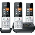 Gigaset COMFORT 500A trio silver-black Schnurloses Telefon