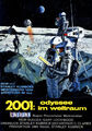 2001: Odyssee im Weltraum ORIGINAL A1 Kinoplakat Stanley Kubrick / Keir Dullea