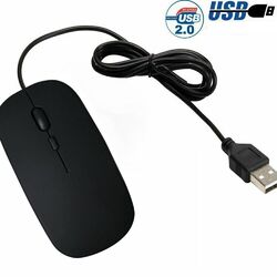 USB 2.0 Optische verdrahtete Scrollrad Maus Mäuse für PC Laptop Notebook Desktop