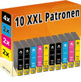 10 XL DRUCKER PATRONEN für EPSON XP33 XP225 XP313 XP322 XP325 XP413 XP422 XP425