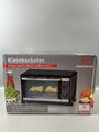 Rommelsbacher Kleinbackofen BG 950, 950 Watt, Schwarz, 10 Liter,Ober-/Unterhitze