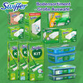 Swiffer Bodensortiment: Bodenstab WET & Trocken Tücher Starter - Große Auswahl -