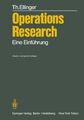 Operations Research Ein Einführung (Studienausgabe)