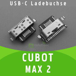 ✅ Cubot MAX 2 USB-C DC Buchse Ladebuchse Strombuchse Socket Connector Port