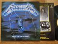 Metallica - Ride The Lightning 1984 LP Musik für Nationen - MFN 27 A1/B1 EX/EX