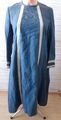 Mantel Gewand Waffenrock Kleid? blau M L? Mittelalter Larp AUSGEBLICHEN Fasching