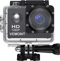 VEMONT 1080P 12MP Action Kamera Full HD 2,0 Zoll Bildschirm 30M/98 Fuß Wasserdic