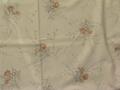 ¯_¯_¯ 2 Sätze Bettwäsche - beige mit Blumen - 135/200 - 80/80 ¯_¯_¯<6