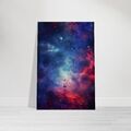 Leinwand Weltraum Wandbild All Poster Nebel Bild Raumfahrt Astronomie Nebula