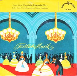 Festliche Musik - Großes Wiener Unterhaltungsorchester - Single 7" Vinyl 219/20
