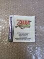 The Legend of Zelda The Minish Cap Spielanleitung /Anleitung GameBoy Advance GBA