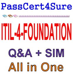Itil 4 Grundierung ITIL-4-FOUNDATION Itilfnd V4 Exam Q&a + SIM