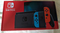 Nintendo Switch V2 Konsole HAC-001(-01) mit Joy-Con - Neon-Rot/Neon-Blau/Grau