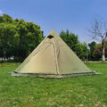 Outdoor Zelte Tipi Zelt Wasserdicht Vier Jahreszeiten Pyramidenzelt Familienzelt