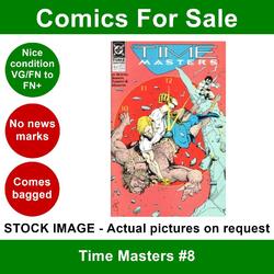 DC Time Masters #8 Comic - VG/FN+ 1. September 1990