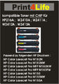 XXL Toner für HP 216A W2410A Color LaserJet Pro MFP M183fw M182n M182nw M155a/nw